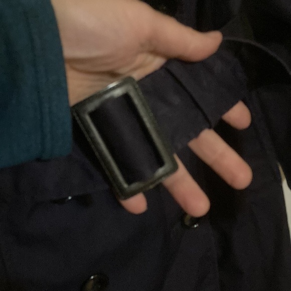 Military women’s trench coat with belt double breasted waterproof 14L - Picture 5 of 10